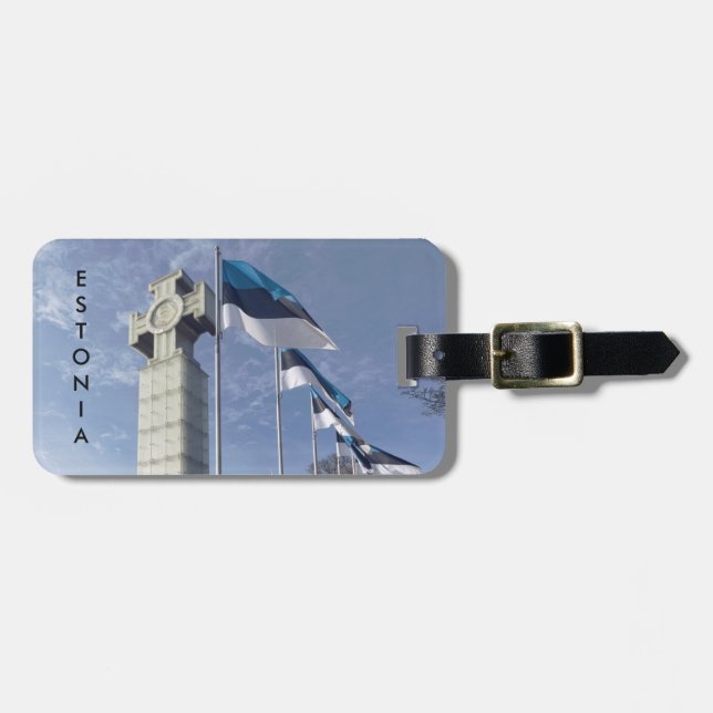 Estonia Luggage Tag (Front Horizontal)
