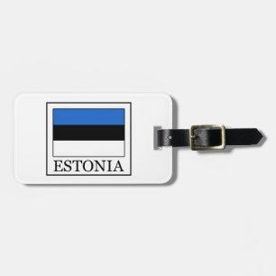 Estonia Luggage Tag