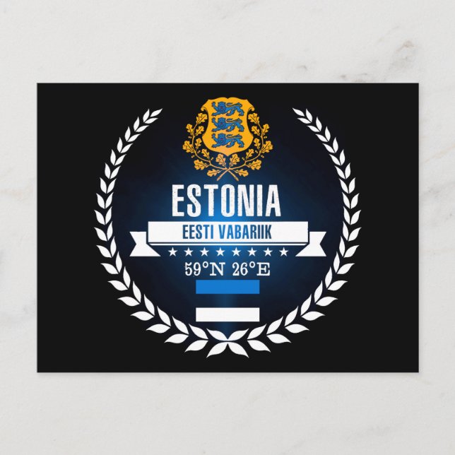 Estonia Postcard (Front)