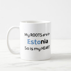 estonia roots coffee mug
