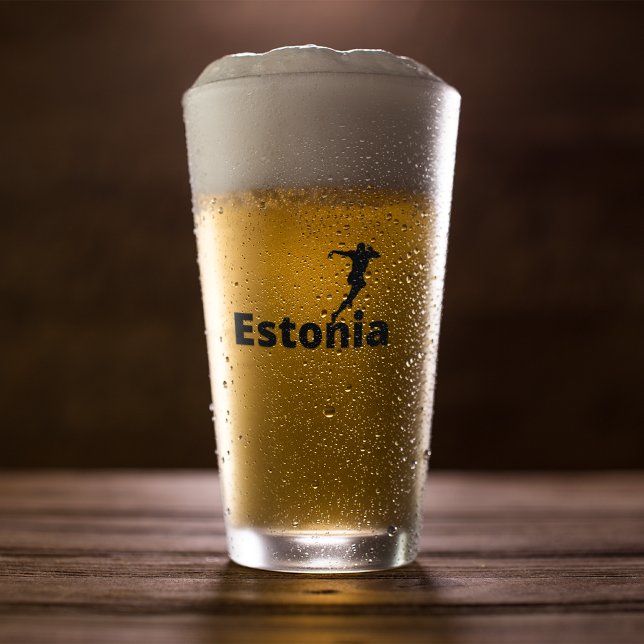Estonia Soccer Glass (Creator Uploaded)