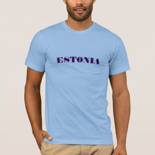 Estonia, text design, T-Shirt