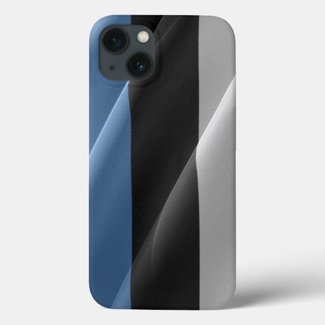 Estonia Waving Flag - Case-Mate iPhone Case (Back)
