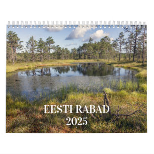Estonian Bogs Calendar Eesti Rabad 2025