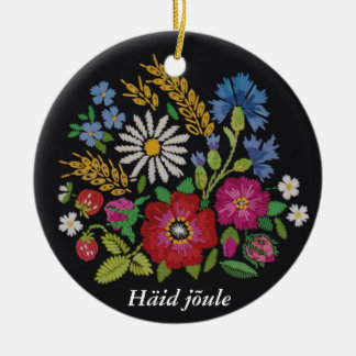 Estonian Christmas Ornament - Muhu Inspired