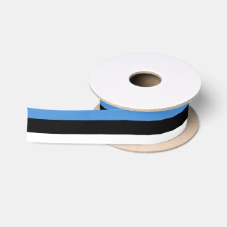 Estonian flag ribbon satin ribbon