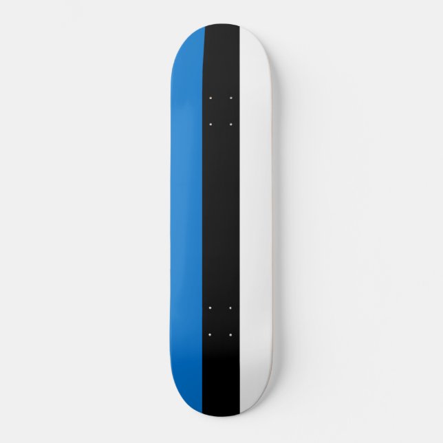 Estonian Flag Skateboard (Front)