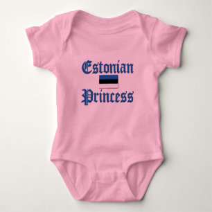 Estonian Princess Baby Bodysuit