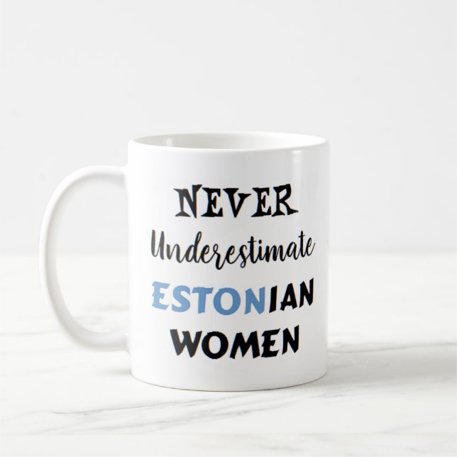 estonian women coffee mug (Left)