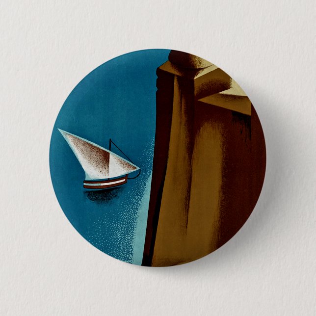 Estoril - Cascais Portugal 6 Cm Round Badge (Front)