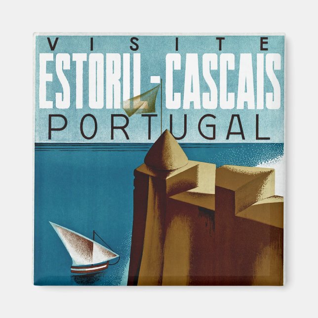 Estoril - Cascais Portugal Magnet (Front)
