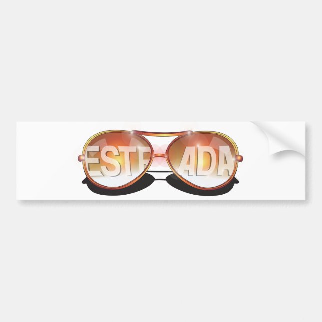 Estrada bumper sticker (Front)