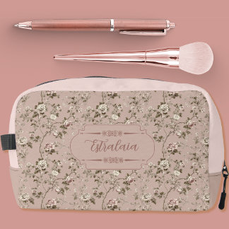 Estralaia Dusty Rose Pink Dopp Kit