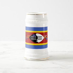 Eswatini Flag Beer Stein
