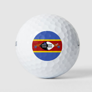 Eswatini Flag Golf Balls