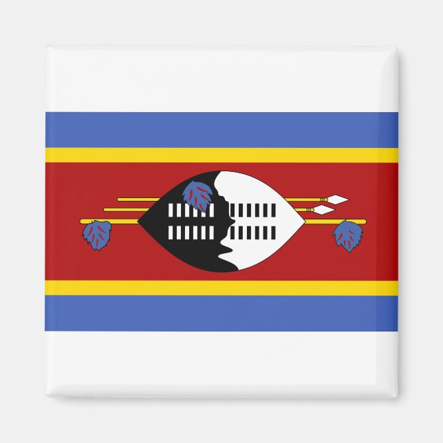 Eswatini Flag Magnet (Front)