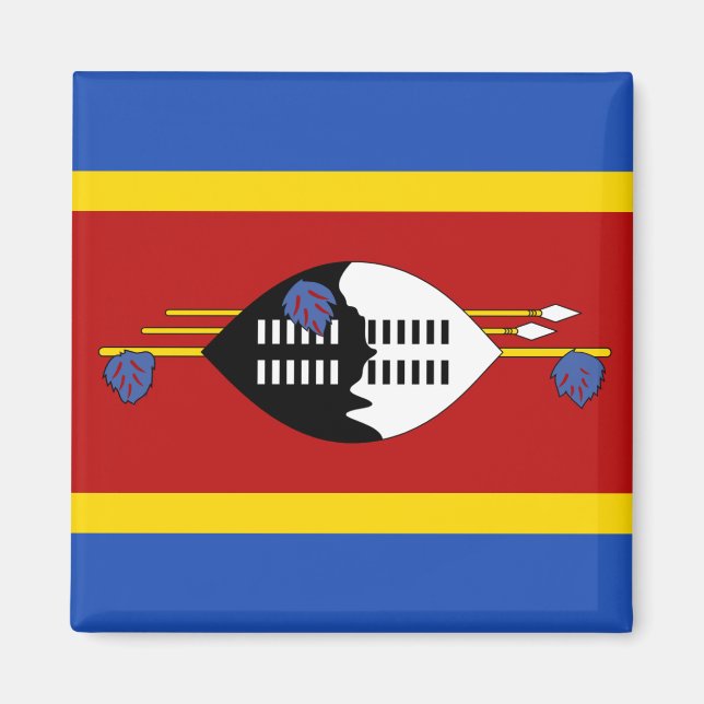 Eswatini Flag Magnet (Front)