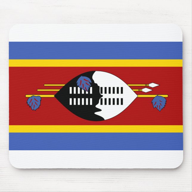 Eswatini Flag Mouse Pad (Front)
