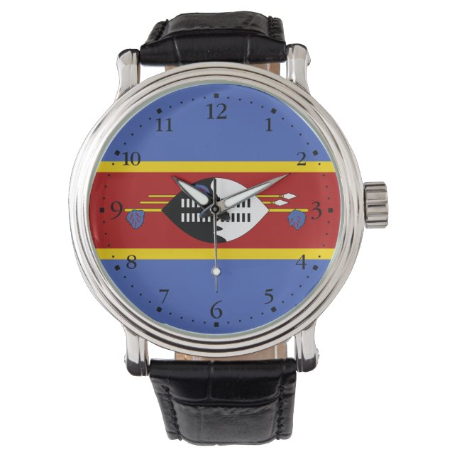 Eswatini Flag Watch (Front)