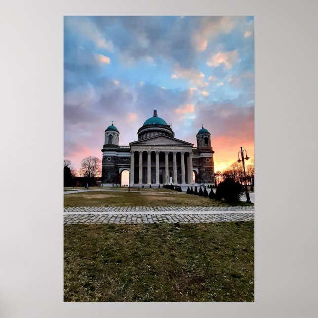 Esztergom Night Sky. Poster (Front)