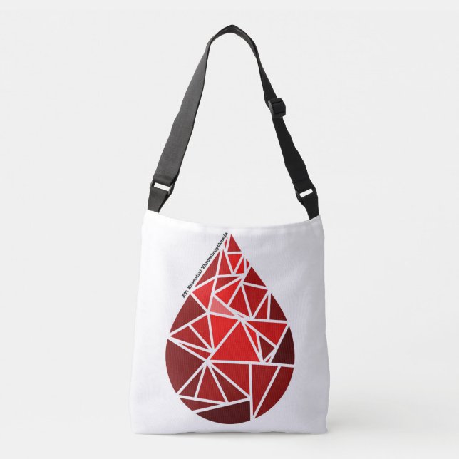 ET: Essential Thrombocythemia Cross Body Bag (Front)
