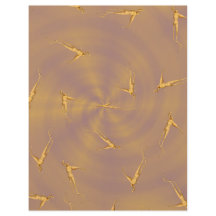 ET Ginseng Man Scrapbook Paper Bulk Pages