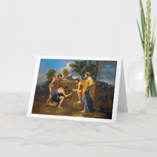Et in Arcadia ego, Poussin Card