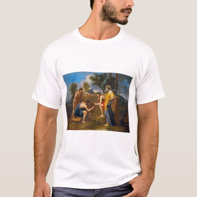 Et in Arcadia ego, Poussin T-Shirt (Front)
