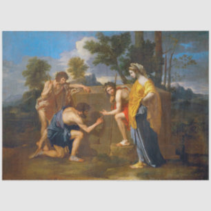 Et in Arcadia ego, Poussin Tissue Paper