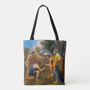 Et in Arcadia ego, Poussin Tote Bag