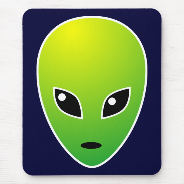 ET - on Dark Blue - Customised Mouse Pad (Front)
