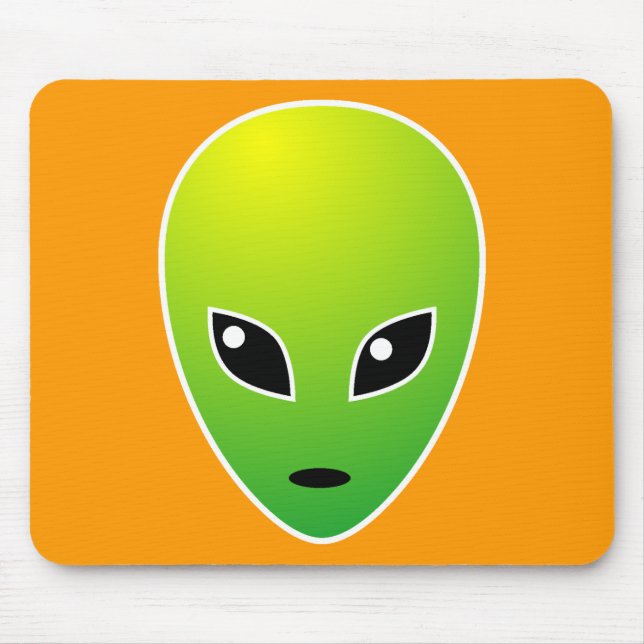 ET - on Orange Mouse Pad (Front)
