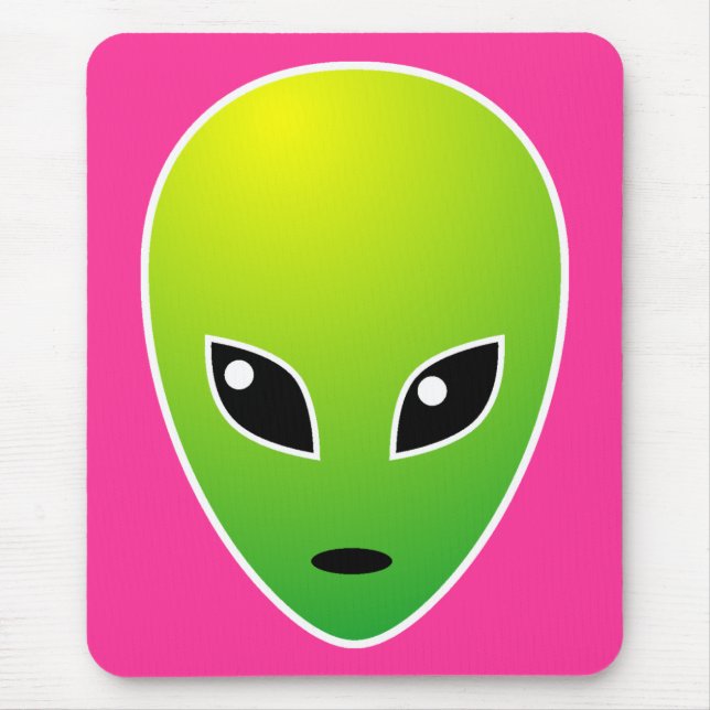 ET - on Pink - Customised Mouse Pad (Front)