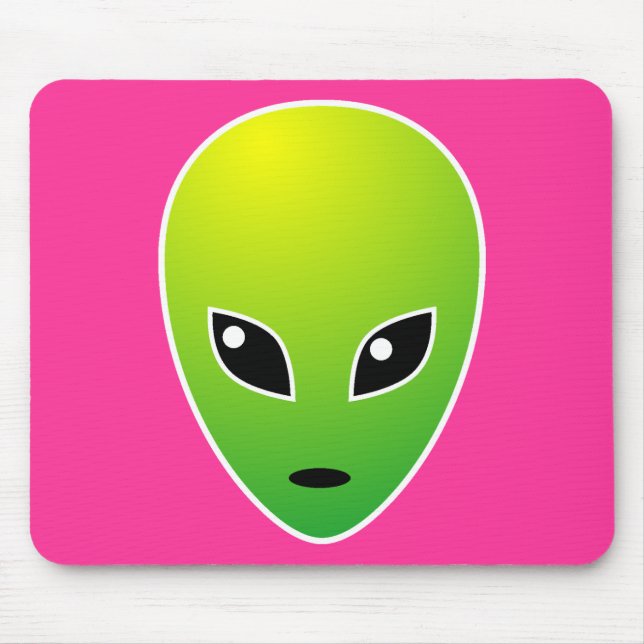 ET - on Pink Mouse Pad (Front)