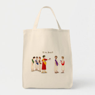"Et Tu Brute?" Julius Caesar at a Party Tote Bag