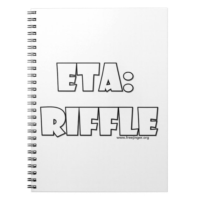 ETA: Riffle Spiral Notebook (Front)