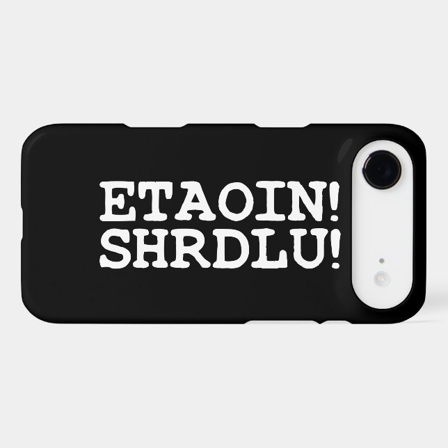 ETAOIN! SHRDLU! (Back (Horizontal))