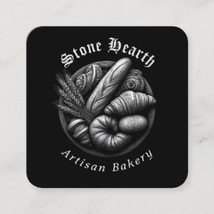 Etched Bread Basket Business Card