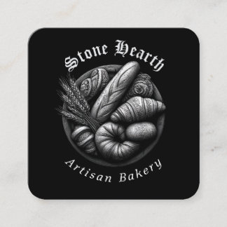 Etched Bread Basket Business Card