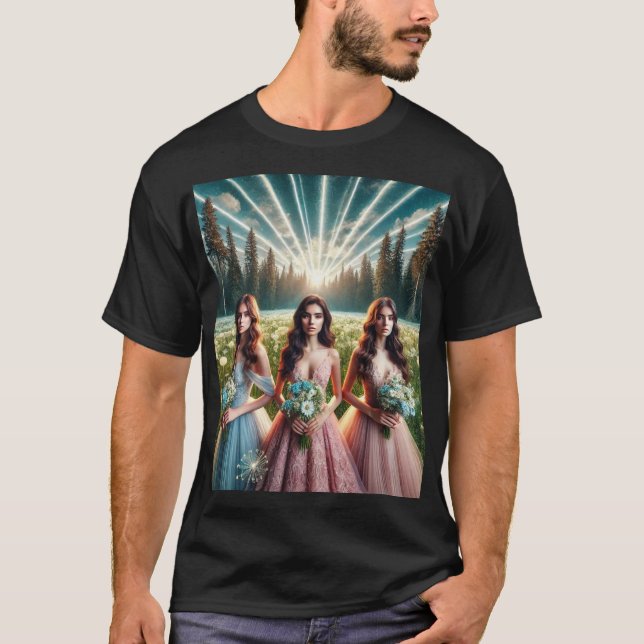 Eternal Beauties: The Dreamlike Forest of Infinite T-Shirt (Front)