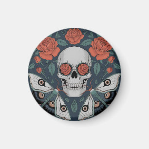 Eternal Bloom: A Dance of Life and Death Magnet