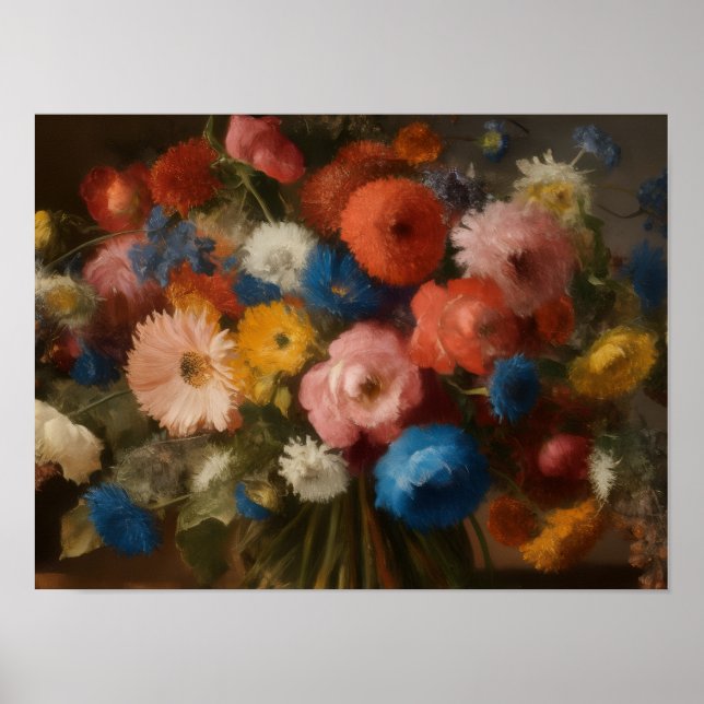 Eternal Bloom – A Symphony of Colours Poster (Front)