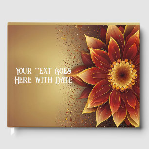 Eternal Bloom: A Timeless Celebration of Love Guest Book