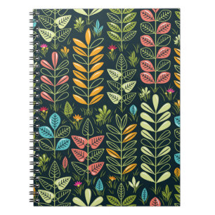 Eternal Blooms: Hand-Drawn Floral Elegance Notebook