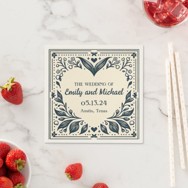 Eternal Blooms  Napkin (Insitu)