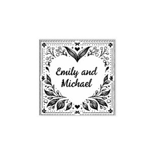 Eternal Blooms  Rubber Stamp