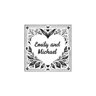 Eternal Blooms Rubber Stamp