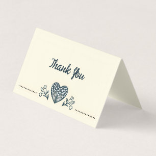 Eternal Blooms Wedding Thank You Cards