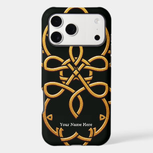 Eternal Bond: The 24K Gilded Celtic Knot Case