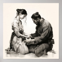 Eternal Bonds: Embracing Love in Japanese Traditio